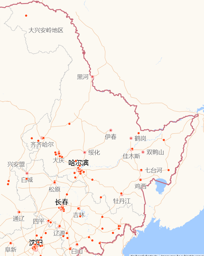 黑龙江省和吉林省